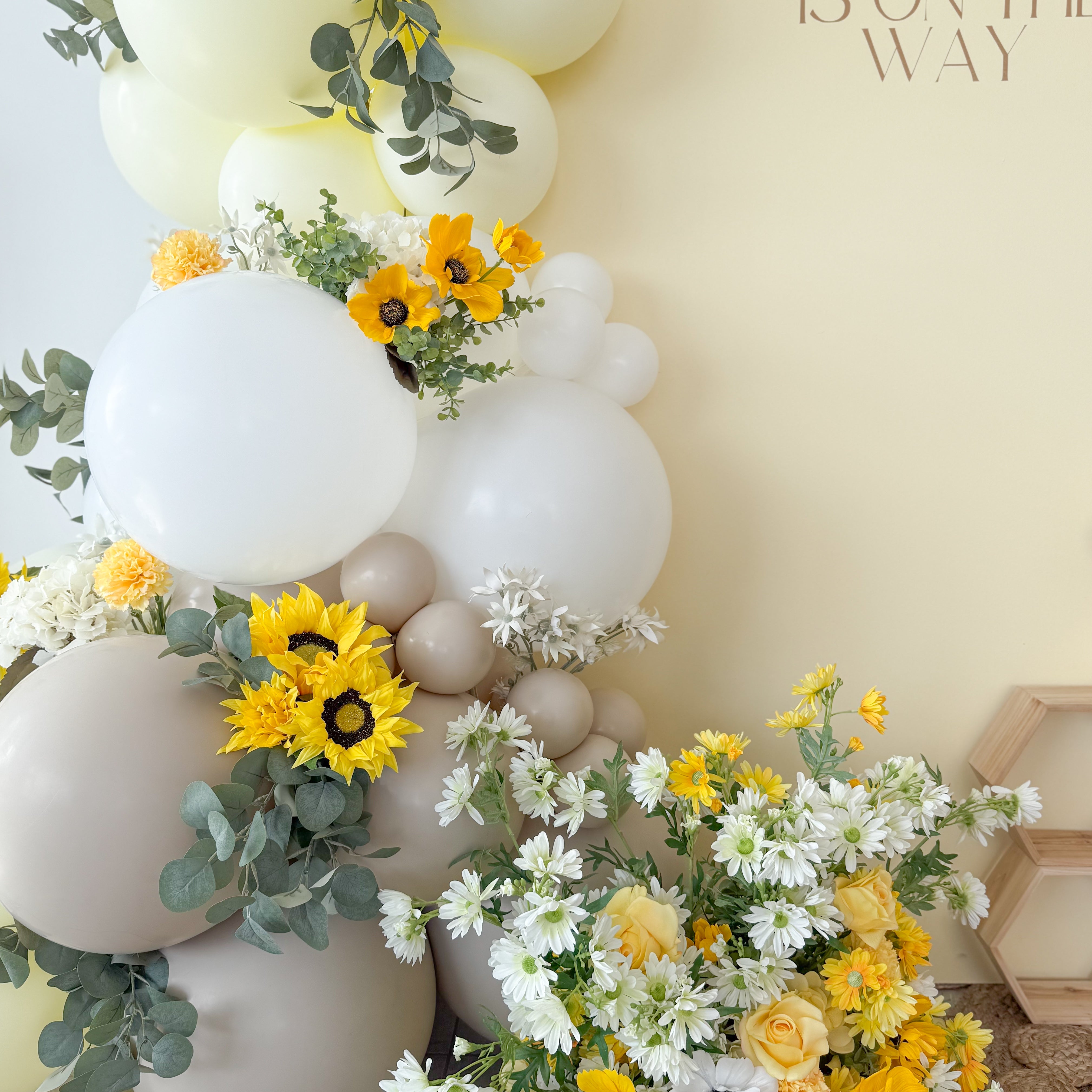 Custom floral arrangement for Gold Coast birthday party or event styling