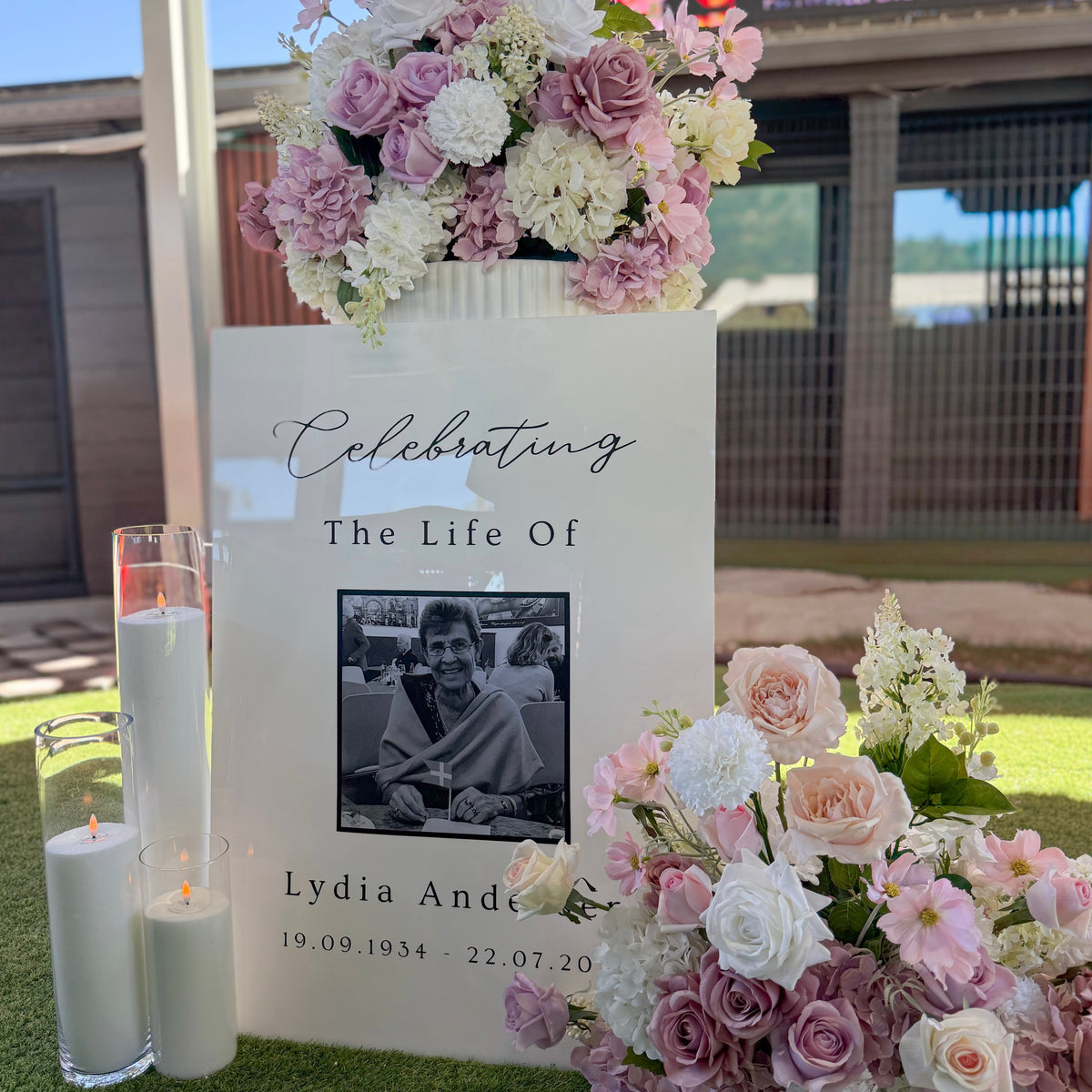 Intimate Memorial Package – Float. GC Events